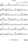 Thumbnail Gounods Ave Maria Pure Sheet Music Solo for Viola, Arranged by Lars Christian Lundholm