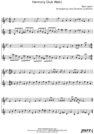 Thumbnail Harmony Club Waltz Pure Sheet Music Duet for Guitar and Bb Instrument, Arranged by Lars Christian Lundholm