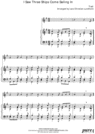 Thumbnail I Saw Three Ships Come Sailing In Pure Sheet Music for Organ and C Instrument, Arranged by Lars Christian Lundholm