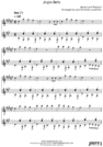 Thumbnail Jingle Bells Pure Sheet Music Duet for Baritone Saxophone and Guitar, Arranged by Lars Christian Lundholm