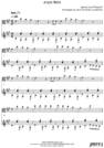 Thumbnail Jingle Bells Pure Sheet Music Duet for Viola and Guitar, Arranged by Lars Christian Lundholm