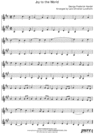 Thumbnail Joy to the World Pure Sheet Music Duet for Guitar and F Instrument, Arranged by Lars Christian Lundholm Thumbnail Joy to the World Pure Sheet Music Duet for Guitar and F Instrument, Arranged by Lars Christian Lundholm