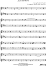 Thumbnail Joy to the World Pure Sheet Music Duet for Violin and Tenor Saxophone, Arranged by Lars Christian Lundholm Thumbnail Joy to the World Pure Sheet Music Duet for Violin and Tenor Saxophone, Arranged by Lars Christian Lundholm