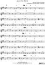 Thumbnail Joy to the World Pure Sheet Music Solo for Soprano Saxophone, Arranged by Lars Christian Lundholm