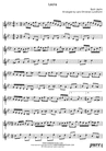 Thumbnail Leola Pure Sheet Music Duet for Violin and Bb Instrument, Arranged by Lars Christian Lundholm