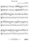 Thumbnail Magnetic Rag Pure Sheet Music Duet for Bb Instrument and Eb Instrument, Arranged by Lars Christian Lundholm