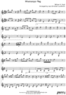 Thumbnail Mississippi Rag Pure Sheet Music Duet for Guitar and Viola, Arranged by Lars Christian Lundholm