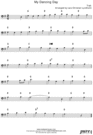 Thumbnail My Dancing Day Pure Sheet Music Solo for Cello, Arranged by Lars Christian Lundholm