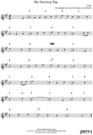 Thumbnail My Dancing Day Pure Sheet Music Solo for Trumpet, Arranged by Lars Christian Lundholm