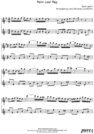 Thumbnail Palm Leaf Rag Pure Sheet Music Duet for Baritone Saxophone and Tenor Saxophone, Arranged by Lars Christian Lundholm