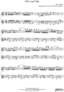 Thumbnail Palm Leaf Rag Pure Sheet Music Duet for Eb Instrument and F Instrument, Arranged by Lars Christian Lundholm