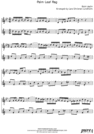 Thumbnail Palm Leaf Rag Pure Sheet Music Duet for Guitar and Bb Instrument, Arranged by Lars Christian Lundholm