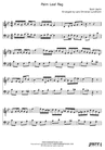 Thumbnail Palm Leaf Rag Pure Sheet Music Duet for Oboe and Tuba, Arranged by Lars Christian Lundholm