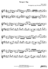 Thumbnail Paragon Rag Pure Sheet Music Duet for Tenor Saxophone and Baritone Saxophone, Arranged by Lars Christian Lundholm