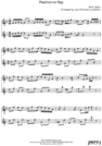 Thumbnail Peacherine Rag Pure Sheet Music Duet for Bb Instrument and Eb Instrument, Arranged by Lars Christian Lundholm