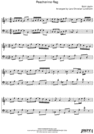 Thumbnail Peacherine Rag Pure Sheet Music Duet for Clarinet and Double Bass, Arranged by Lars Christian Lundholm