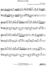 Thumbnail Peacherine Rag Pure Sheet Music Duet for Viola and Accordion, Arranged by Lars Christian Lundholm