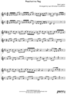 Thumbnail Peacherine Rag Pure Sheet Music Duet for Violin and Bb Instrument, Arranged by Lars Christian Lundholm