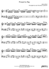 Thumbnail Prosperity Rag Pure Sheet Music Duet for Baritone Saxophone and Tuba, Arranged by Lars Christian Lundholm