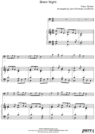Thumbnail Silent Night Pure Sheet Music for Organ and Tuba, Arranged by Lars Christian Lundholm