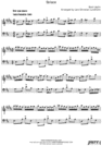 Thumbnail Solace Pure Sheet Music Duet for Alto Saxophone and Tuba, Arranged by Lars Christian Lundholm