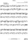 Thumbnail Solace Pure Sheet Music Duet for Baritone Saxophone and Viola, Arranged by Lars Christian Lundholm