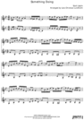 Thumbnail Something Doing Pure Sheet Music Duet for C Instrument and F Instrument, Arranged by Lars Christian Lundholm