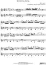 Thumbnail Something Doing Pure Sheet Music Duet for Violin and Viola, Arranged by Lars Christian Lundholm