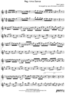Thumbnail The Ragtime Dance Pure Sheet Music Duet for Bb Instrument and Eb Instrument, Arranged by Lars Christian Lundholm