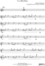 Thumbnail To a Wild Rose Pure Sheet Music for Organ and English Horn, Arranged by Lars Christian Lundholm