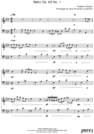 Thumbnail Waltz Op. 69 No. 1 Pure Sheet Music Duet for C Instrument and Tuba, Arranged by Lars Christian Lundholm