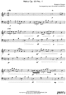 Thumbnail Waltz Op. 69 No. 1 Pure Sheet Music Duet for Soprano Saxophone and Trombone, Arranged by Lars Christian Lundholm