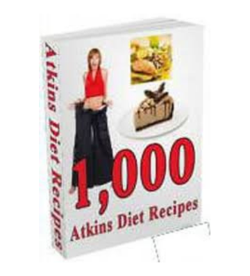 Thumbnail 1,000 Atkins Diet Recipes eBook