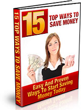 Thumbnail 15 Top Ways To Save Money eBook