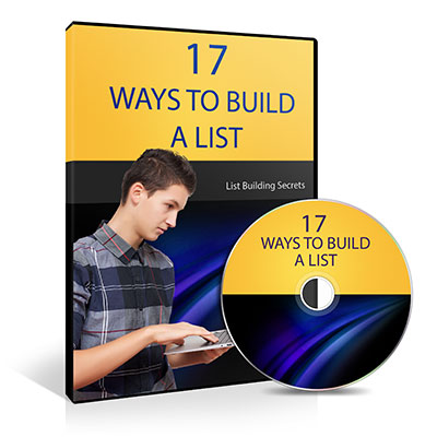 Thumbnail 17 Ways To Build A List eBook