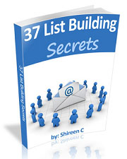 Thumbnail 37 List Building Secrets eBook
