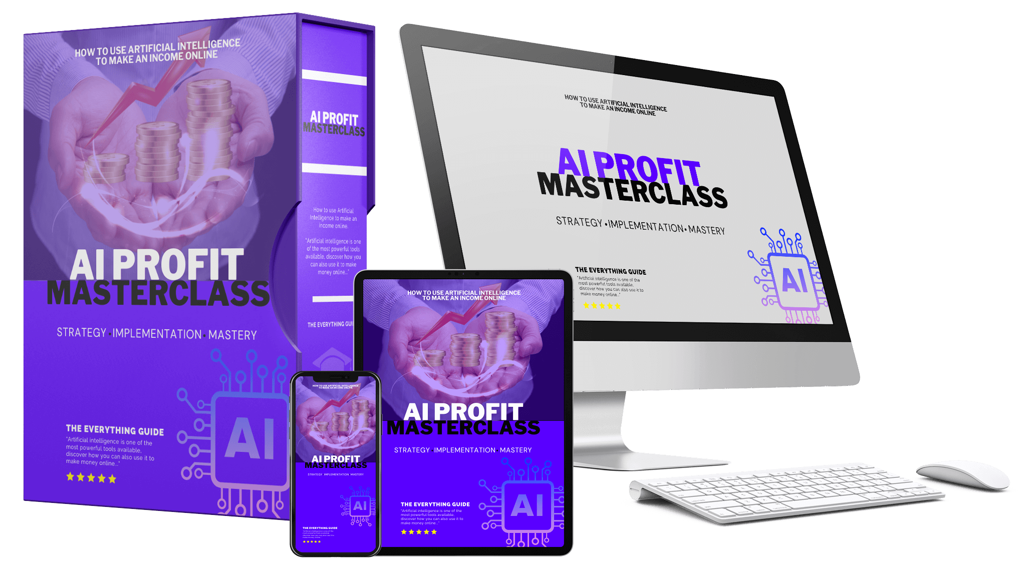 Thumbnail AI Profit Masterclass eBook