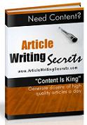 Thumbnail Article Writing Secrets eBook