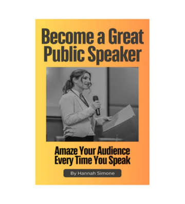 Thumbnail Become a Great Public Speaker eBook