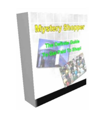 Thumbnail Become a Mystery Shopper - How to Get Paid to Shop eBook