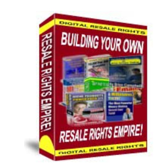 Thumbnail Building Your Own Resale Rights Empire eBook