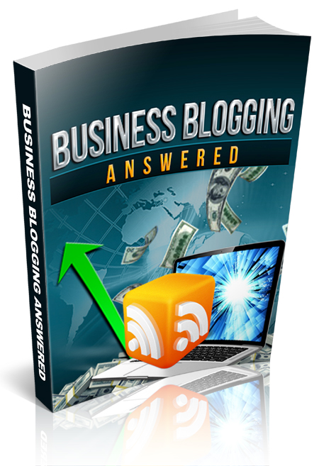 Thumbnail Business Blogging Answered eBook