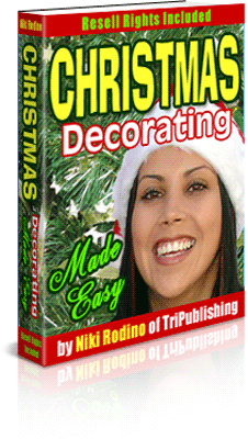 Thumbnail Christmas Decorating eBook