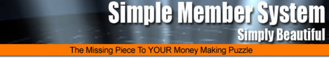 Thumbnail Simple Member System with Affiliate Program (MRR)
