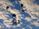 Thumbnail Jigsaw Sky - blue