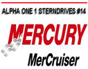 Thumbnail MERCURY ALPHA ONE 1 STERNDRIVES #14 SERVICE REPAIR MANUAL