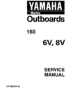Thumbnail Yamaha Outboard 6v, 8v Service Manual Thumbnail Yamaha Outboard 6v, 8v Service Manual