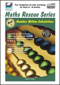 Thumbnail Maths Rescue    Bk 1 Number: Written Calculations  (NZ Version)