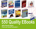 Thumbnail 550 QUALITY EBOOKS FOR ONLY