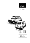 Thumbnail Mini workshop manual 1976-1989
